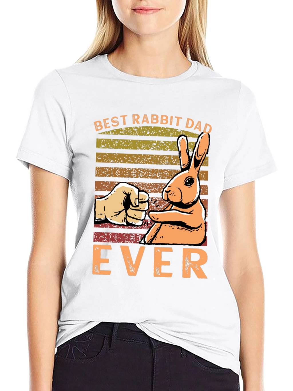 Best Rabbit Dad Ever T-Shirt