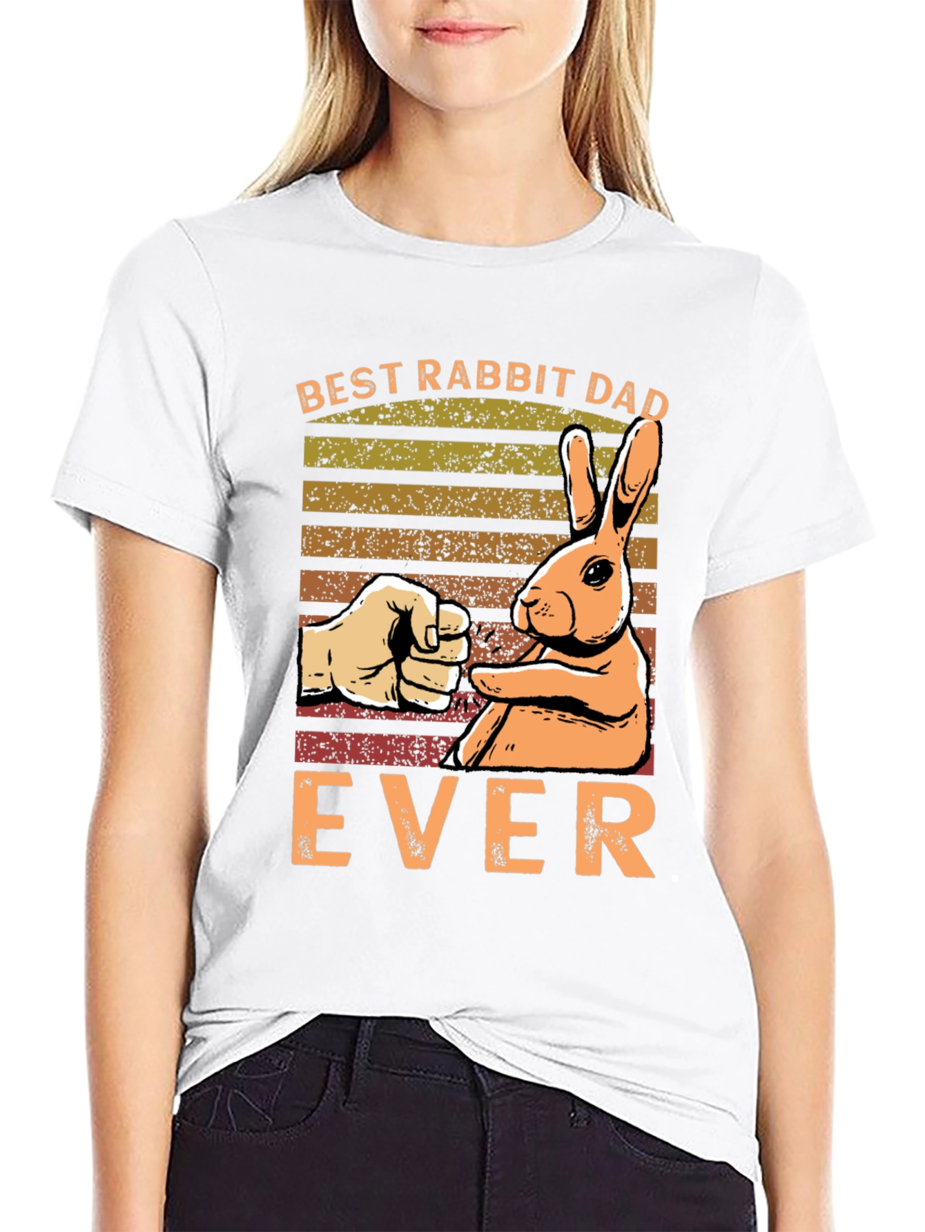Best Rabbit Dad Ever T-Shirt