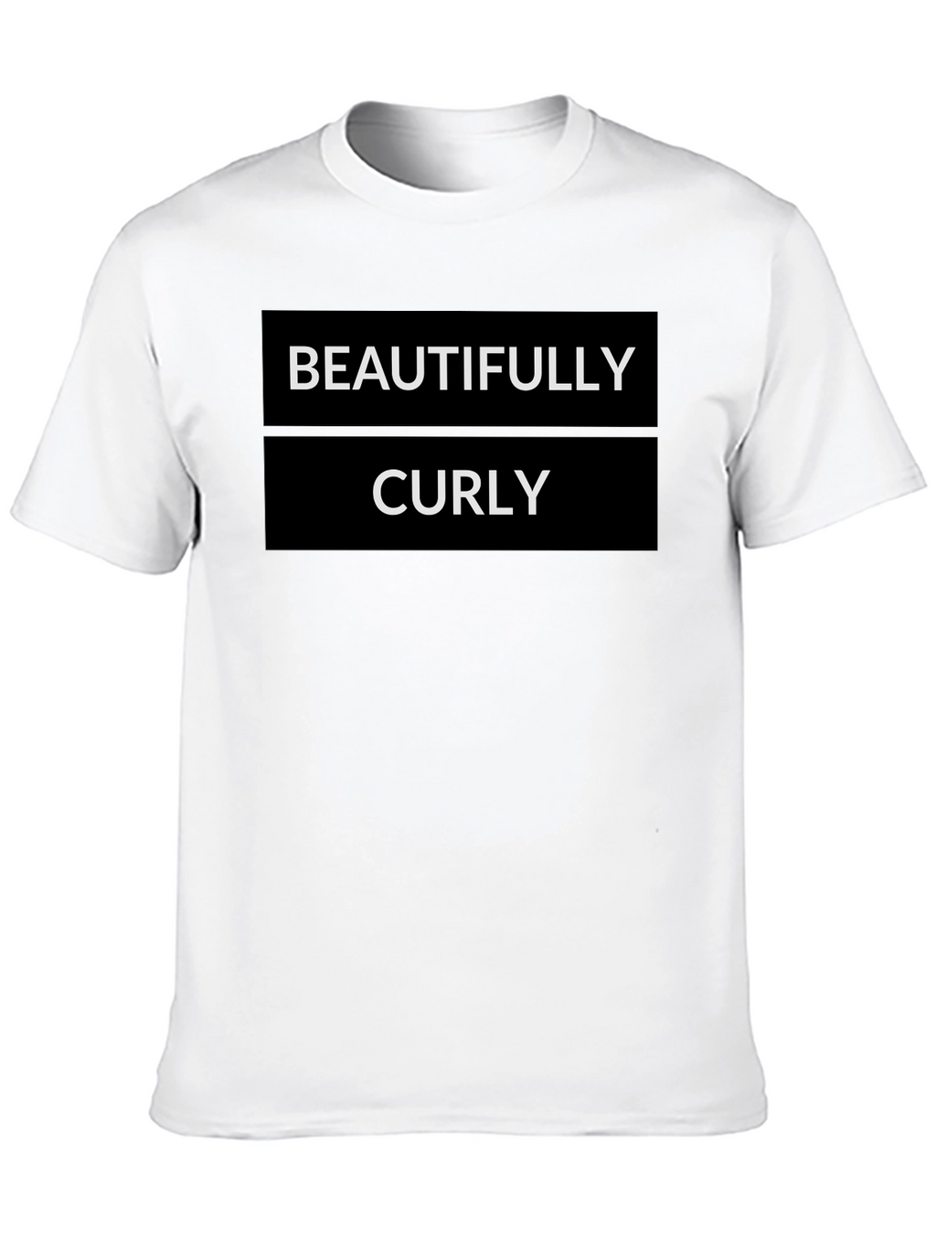 Beautifully Curly Black Graphic Tee