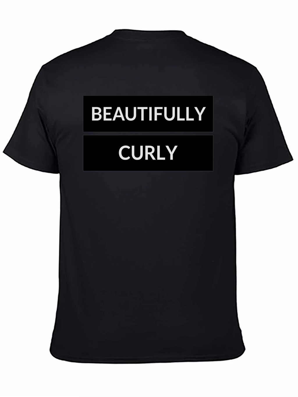 Beautifully Curly Black Graphic Tee