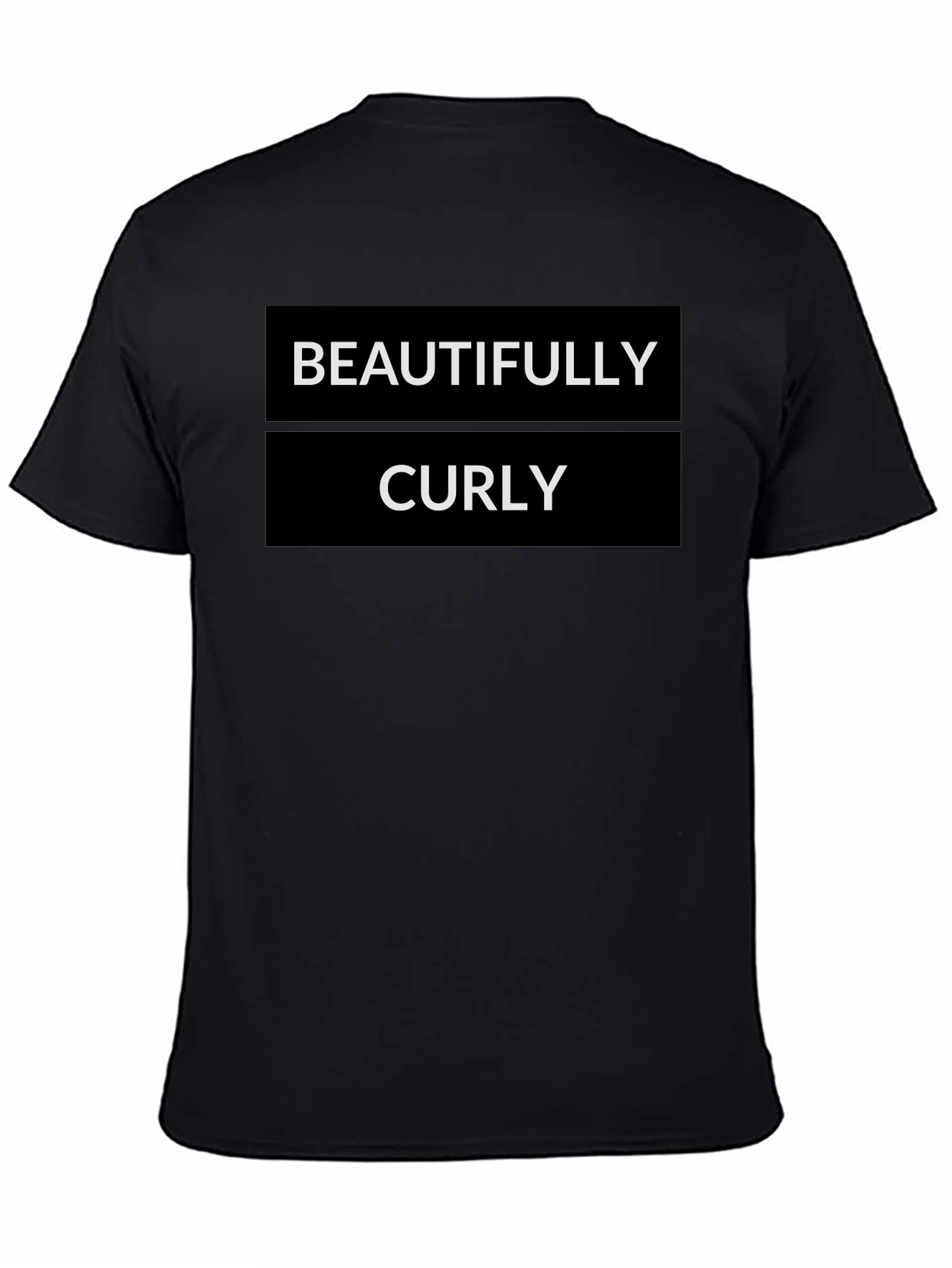 Beautifully Curly Black Graphic Tee