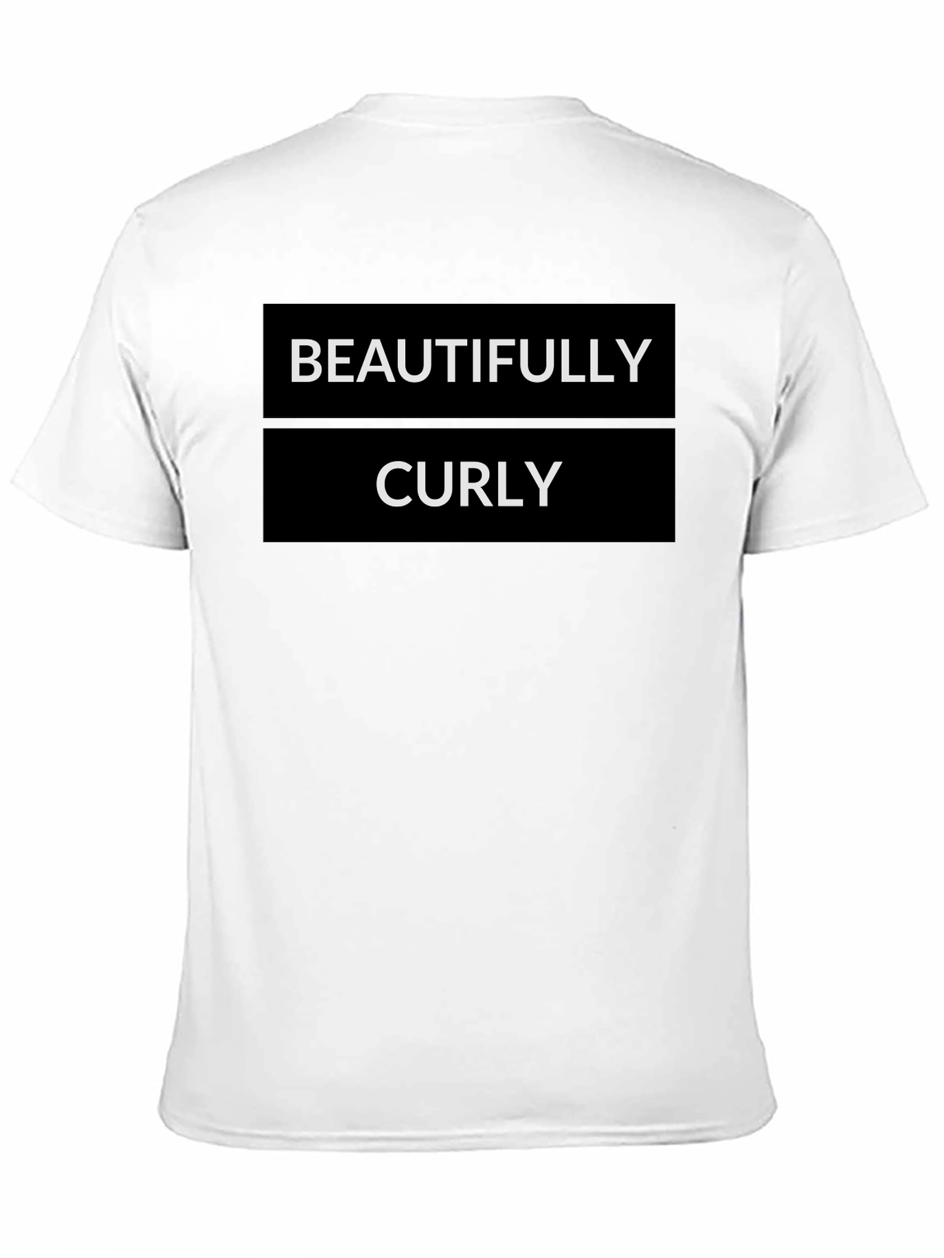 Beautifully Curly Black Graphic Tee