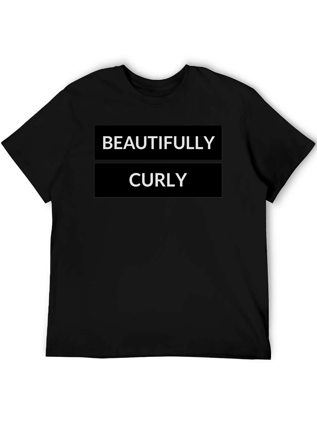 Beautifully Curly Black Graphic Tee
