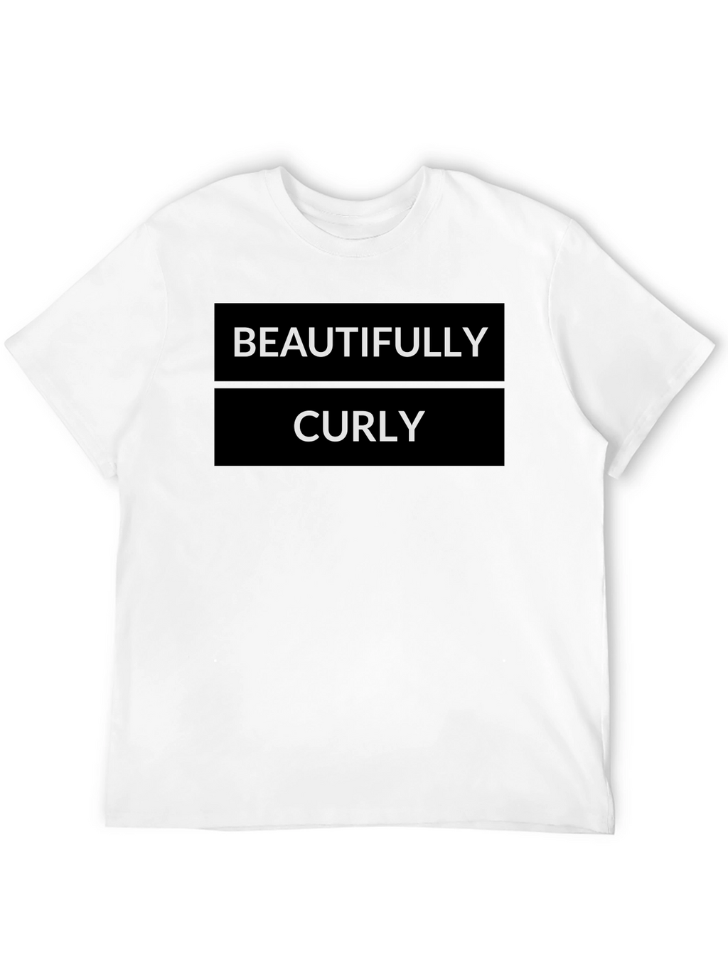 Beautifully Curly Black Graphic Tee