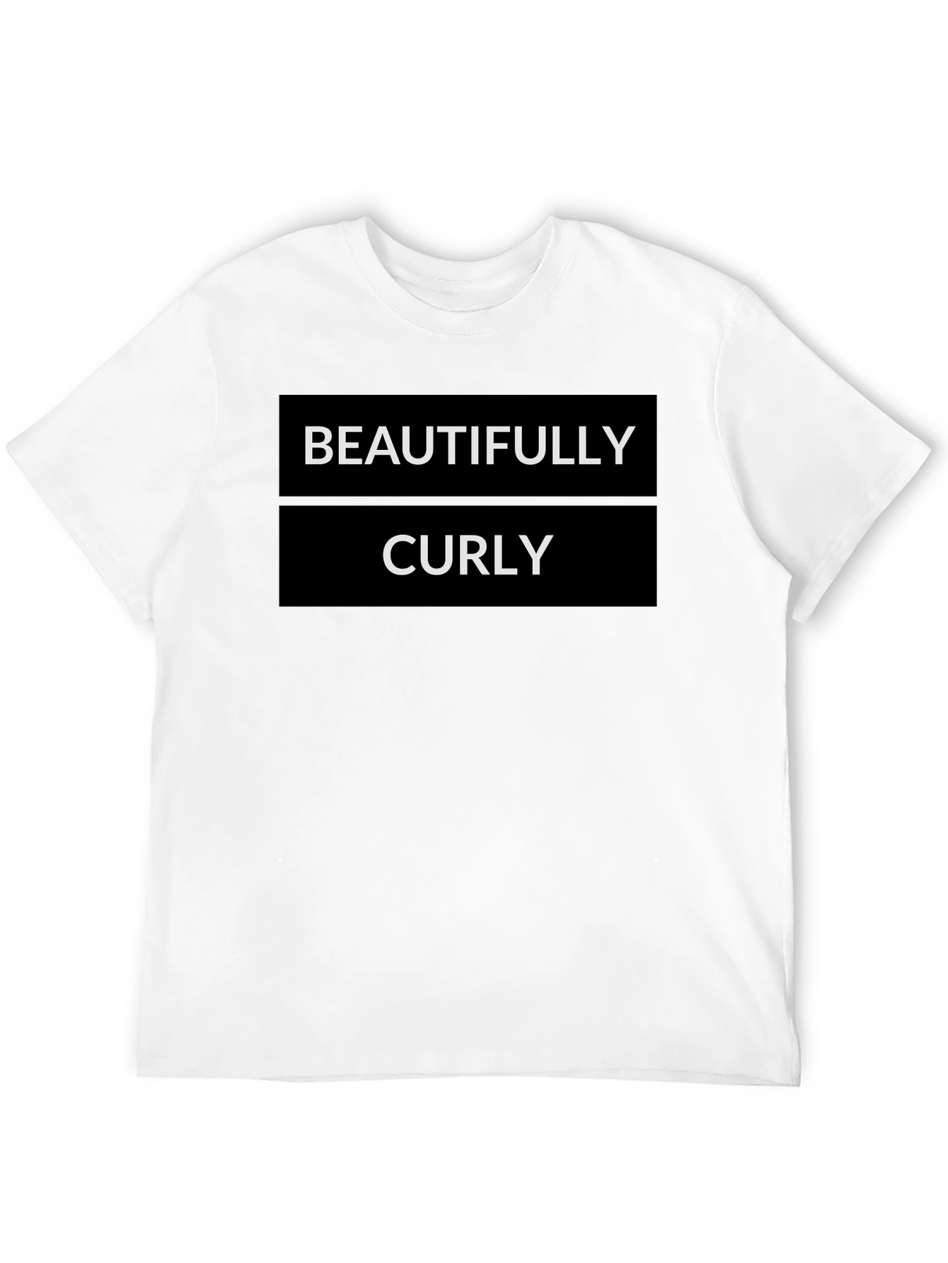 Beautifully Curly Black Graphic Tee