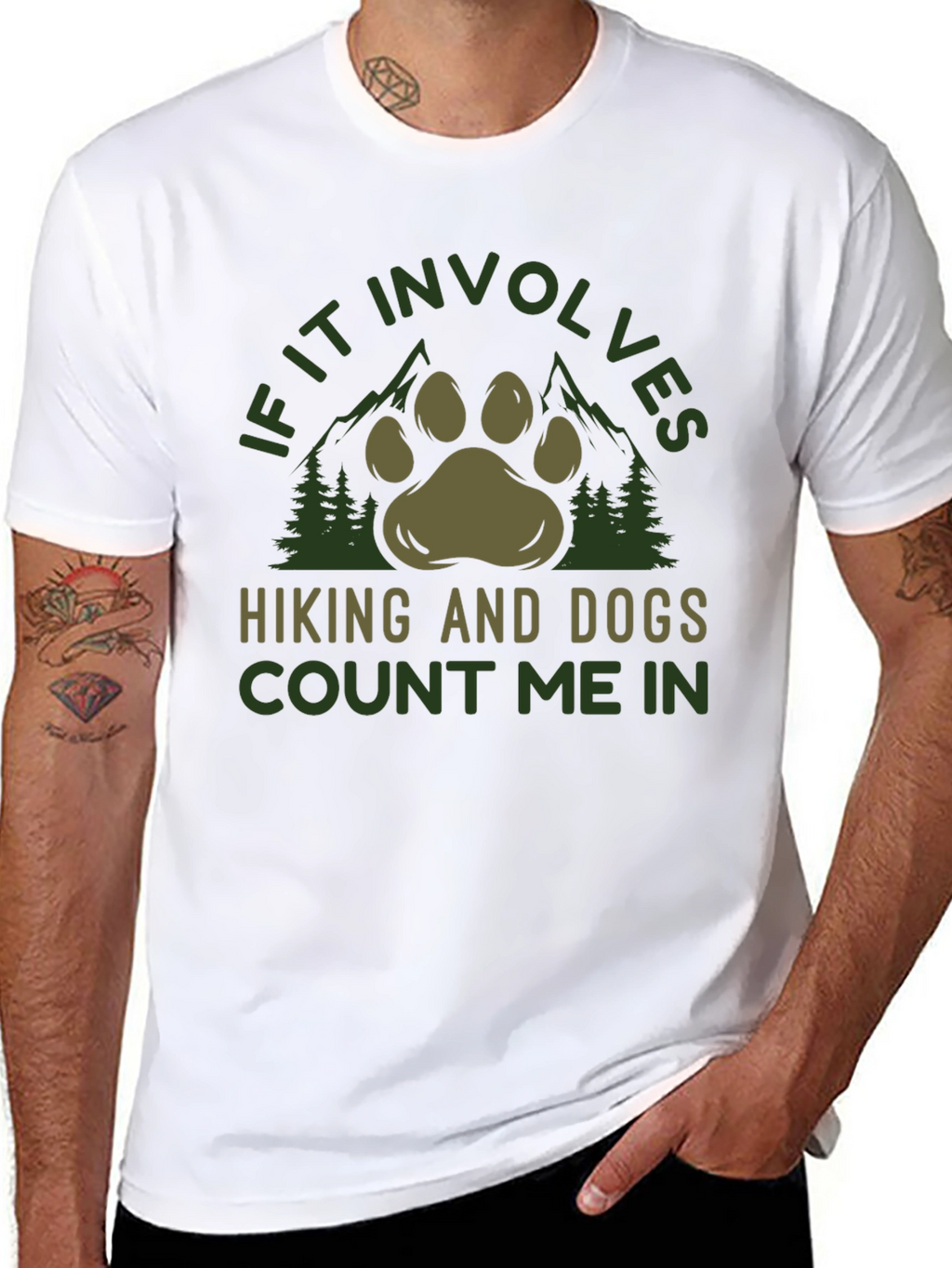 Hiking and Dogs T-Shirt