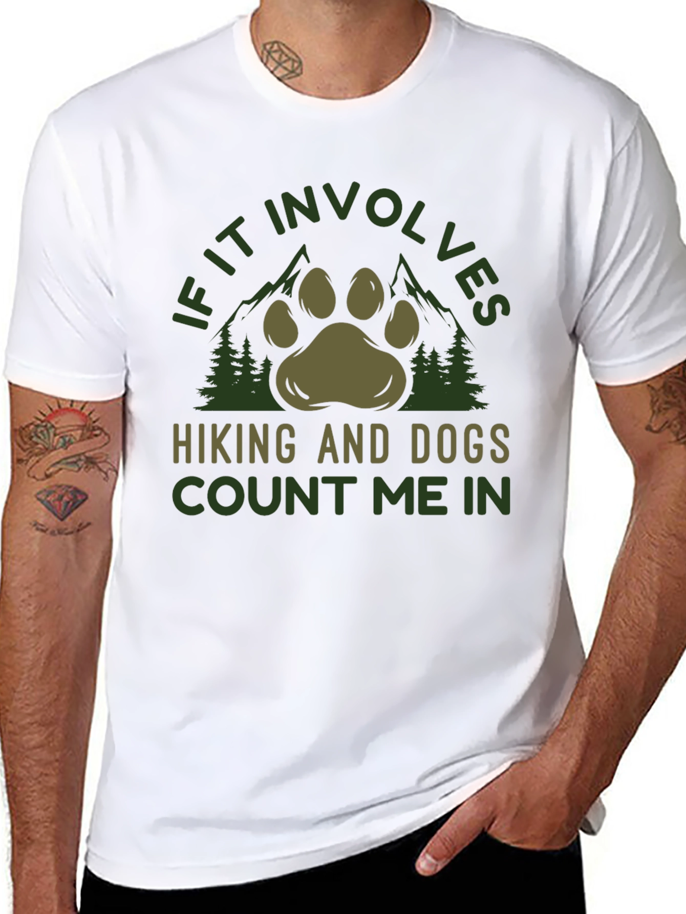 Hiking and Dogs T-Shirt