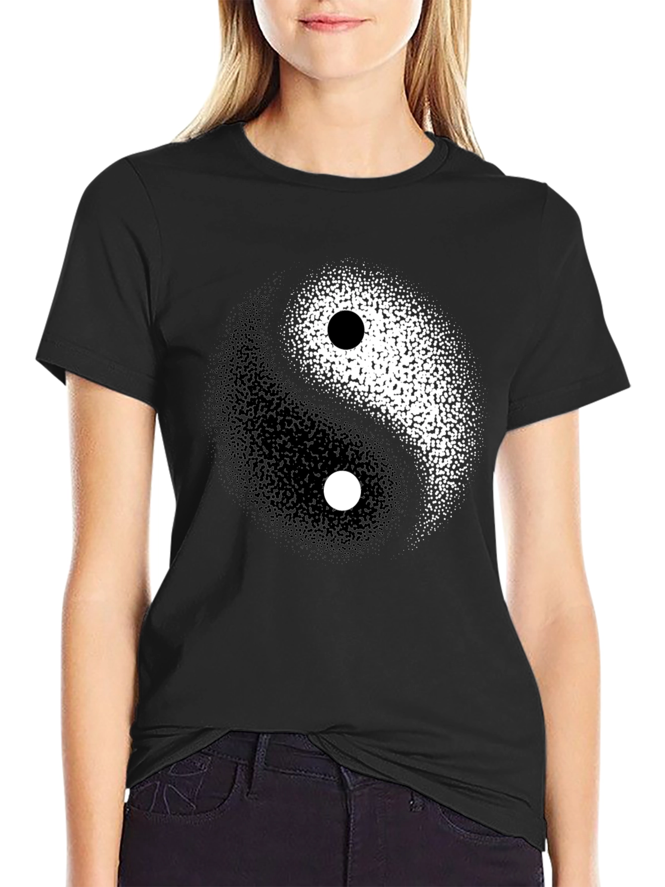 Yin Yang Graphic Tee - Balance & Style