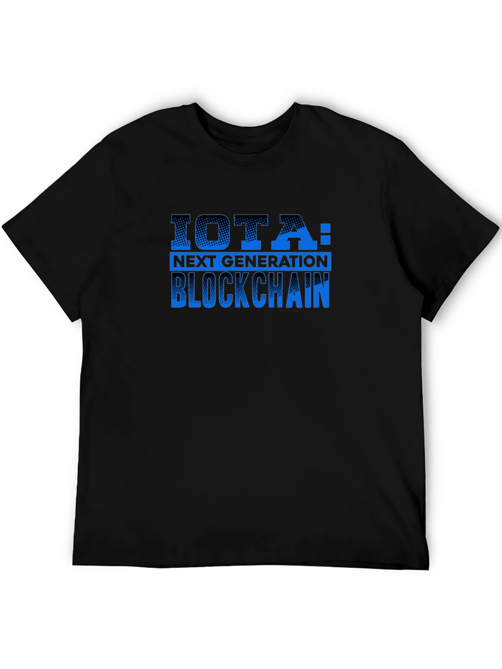 IOTA Next Generation Blockchain T-Shirt - Black