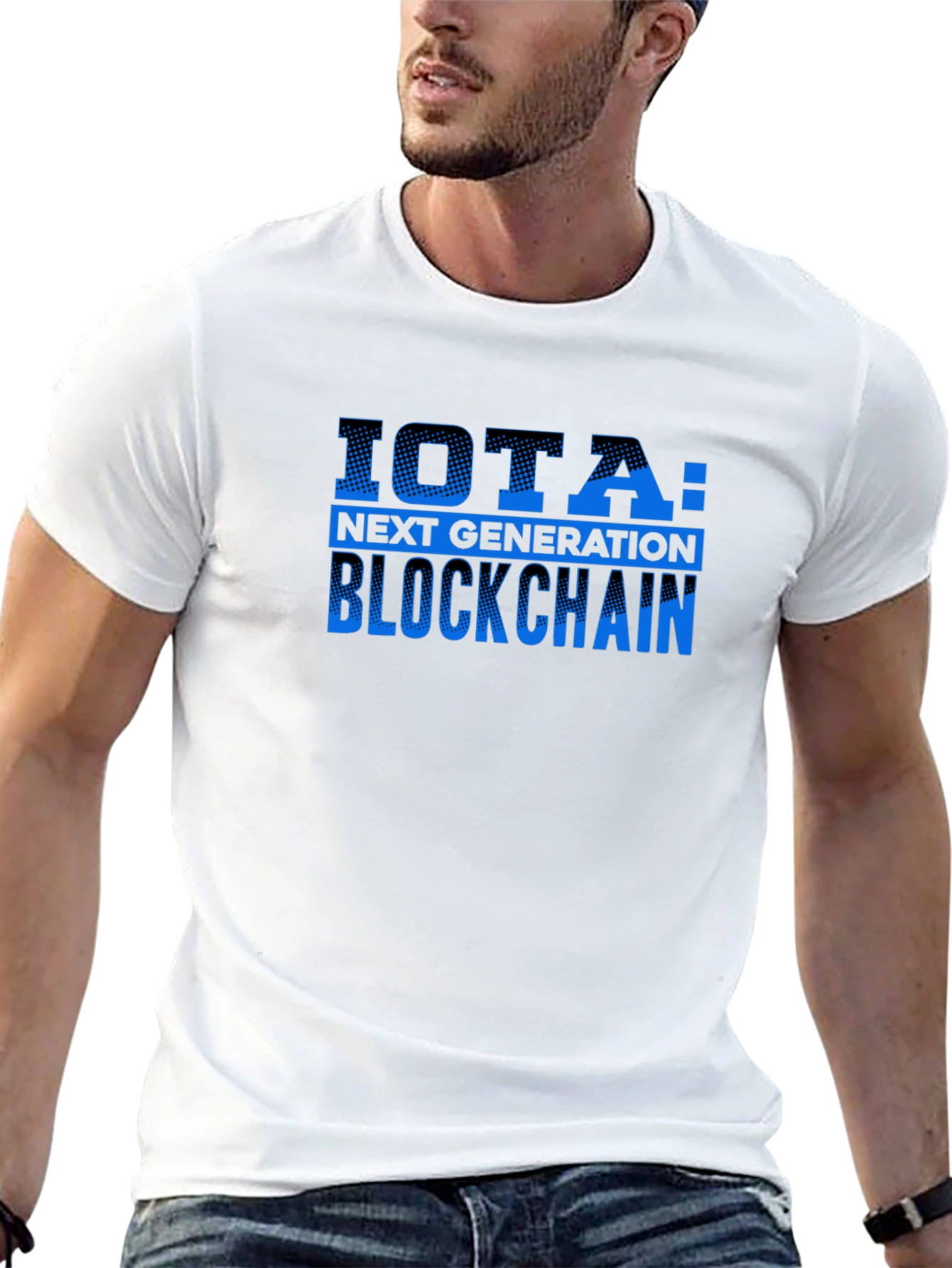 IOTA Next Generation Blockchain T-Shirt - Black