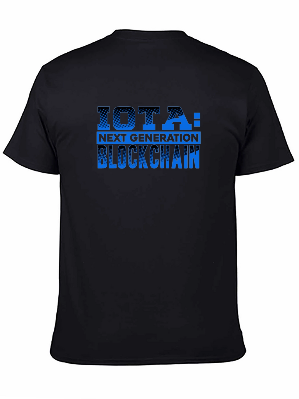 IOTA Next Generation Blockchain T-Shirt - Black