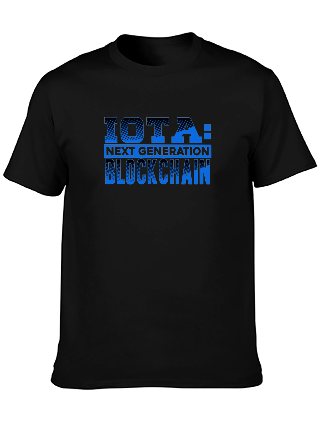 IOTA Next Generation Blockchain T-Shirt - Black