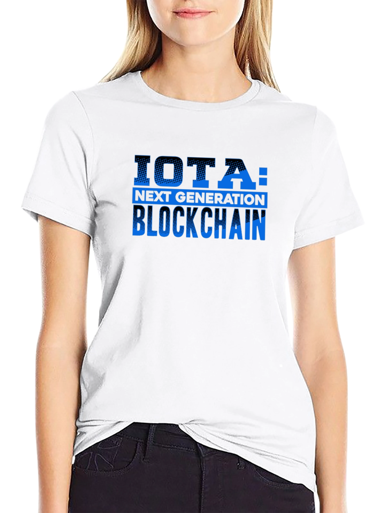 IOTA Next Generation Blockchain T-Shirt - Black