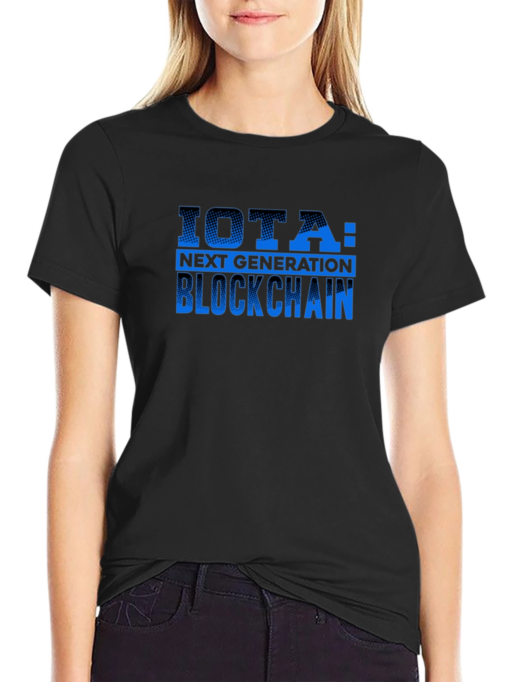 IOTA Next Generation Blockchain T-Shirt - Black