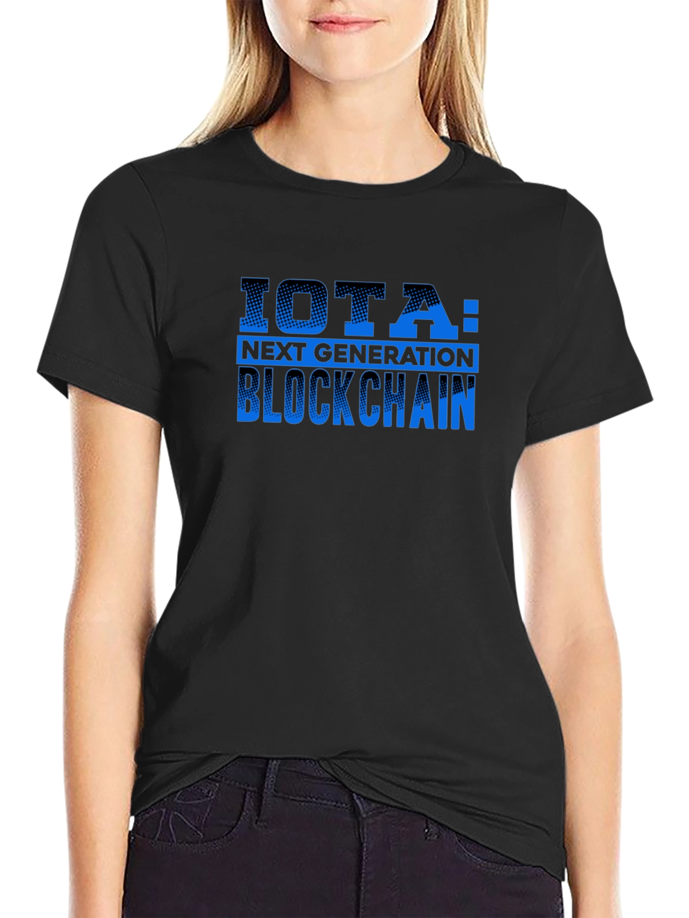 IOTA Next Generation Blockchain T-Shirt - Black