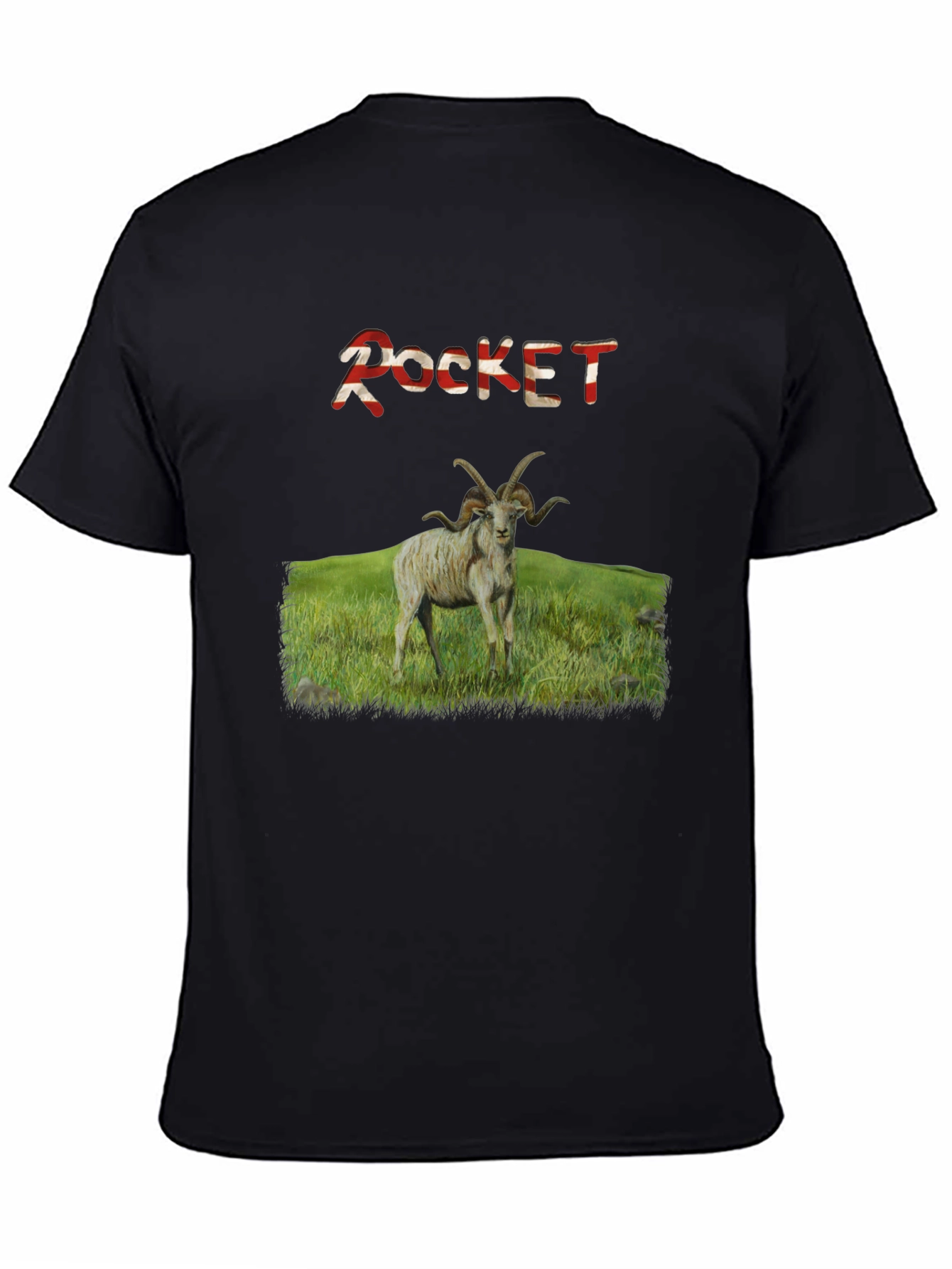 Rocket Ram Graphic T-Shirt - Premium Cotton Blend