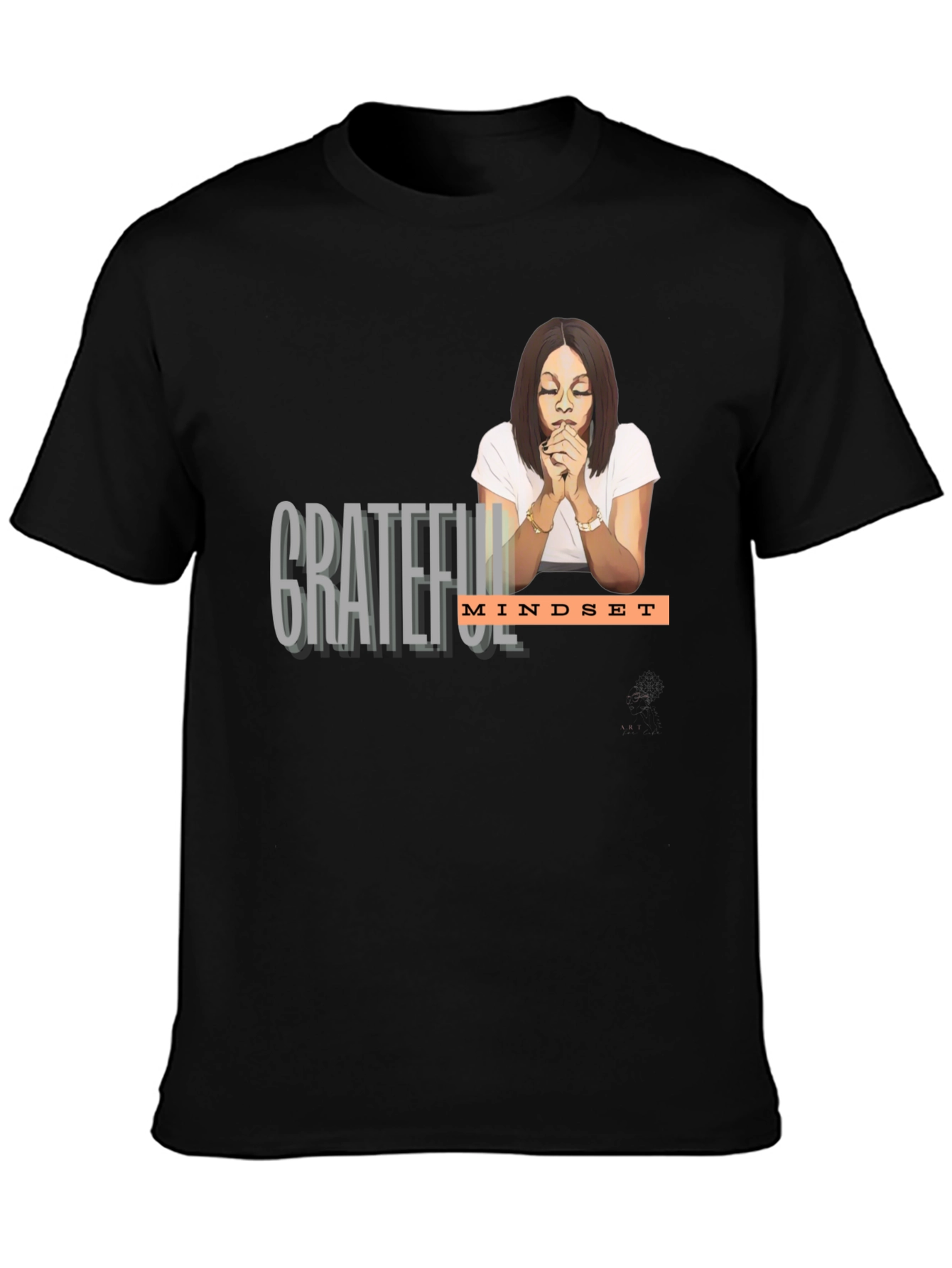 Grateful Mindset Graphic T-Shirt