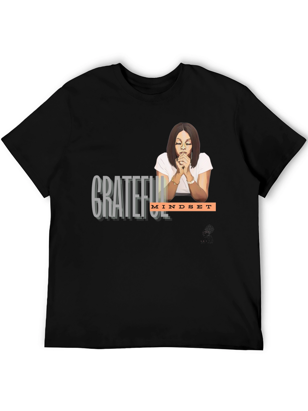 Grateful Mindset Graphic T-Shirt