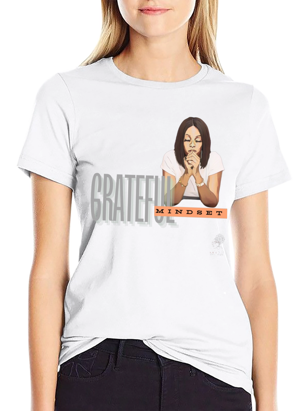 Grateful Mindset Graphic T-Shirt