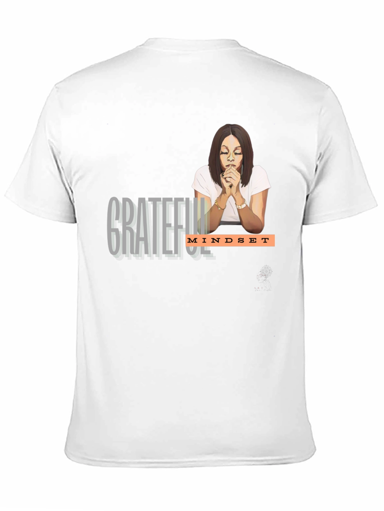Grateful Mindset Graphic T-Shirt