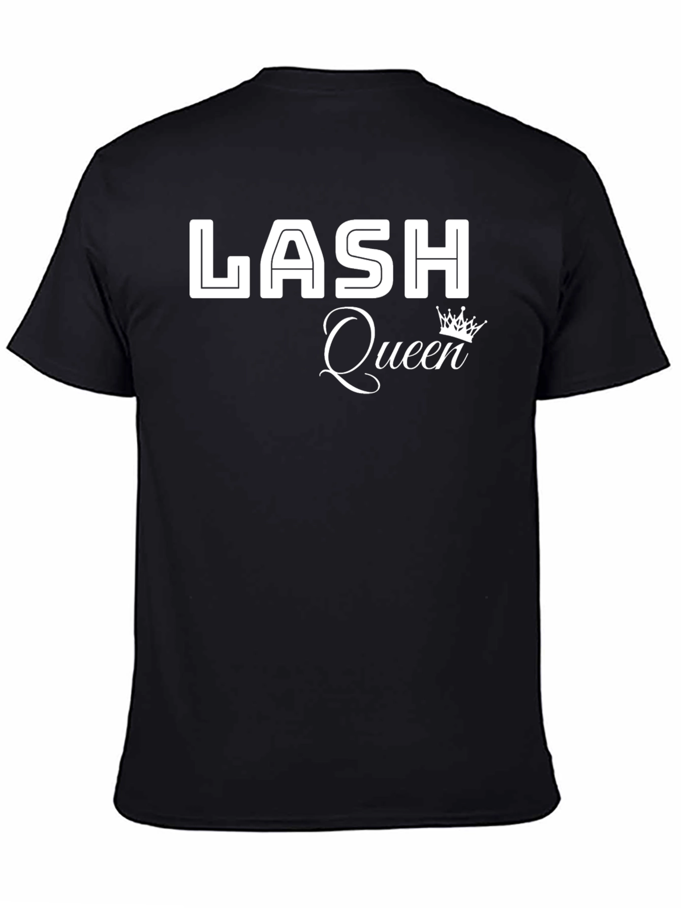 Lash Queen Graphic T-Shirt - Black