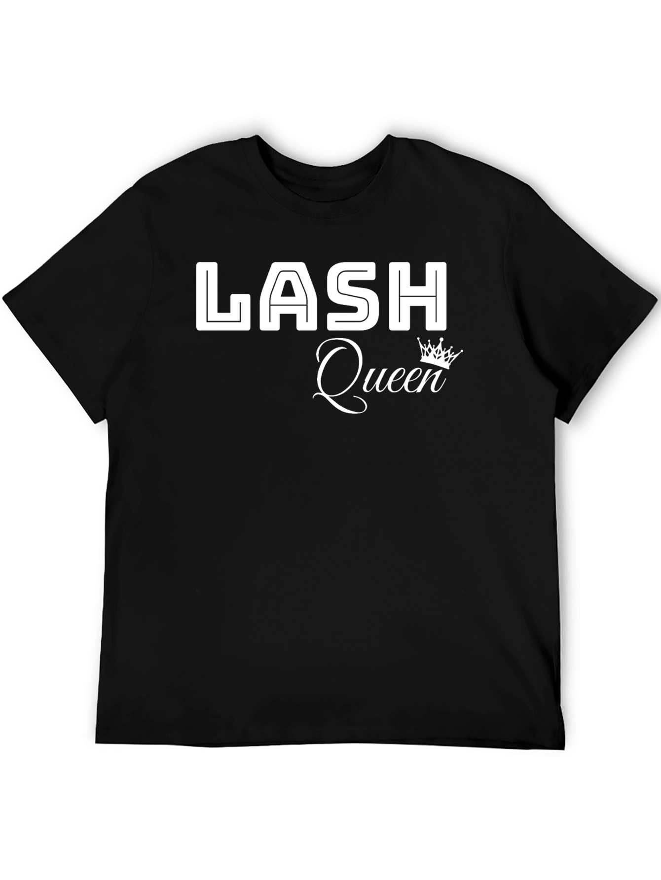 Lash Queen Graphic T-Shirt - Black
