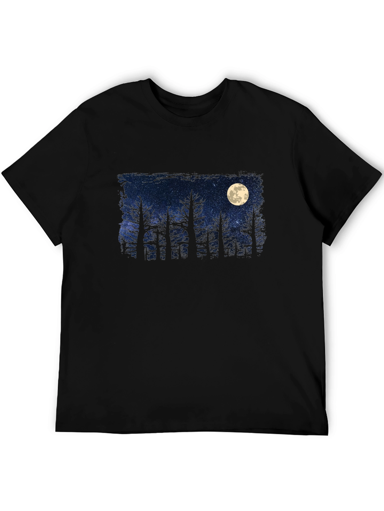 Moonlit Forest Graphic Tee - Dark Sky Design