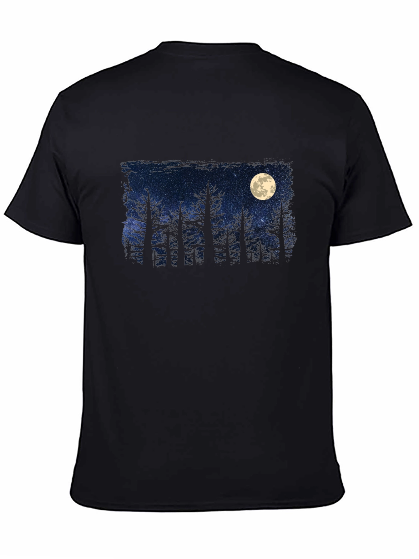 Moonlit Forest Graphic Tee - Dark Sky Design