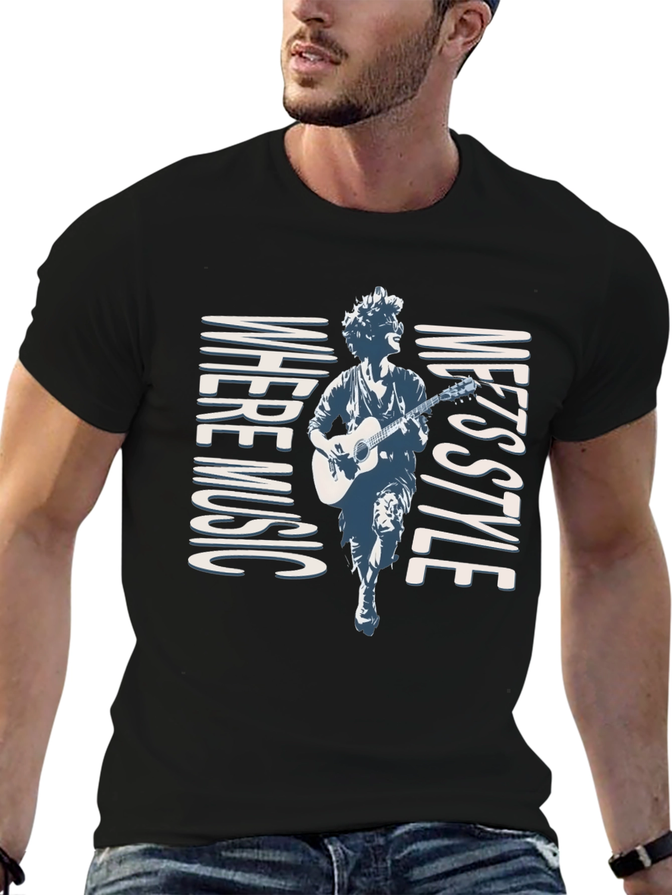 Where Music Meets Style Graphic T-Shirt