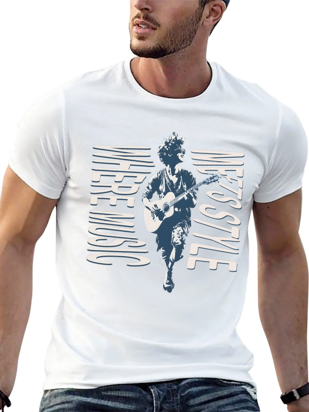 Where Music Meets Style Graphic T-Shirt