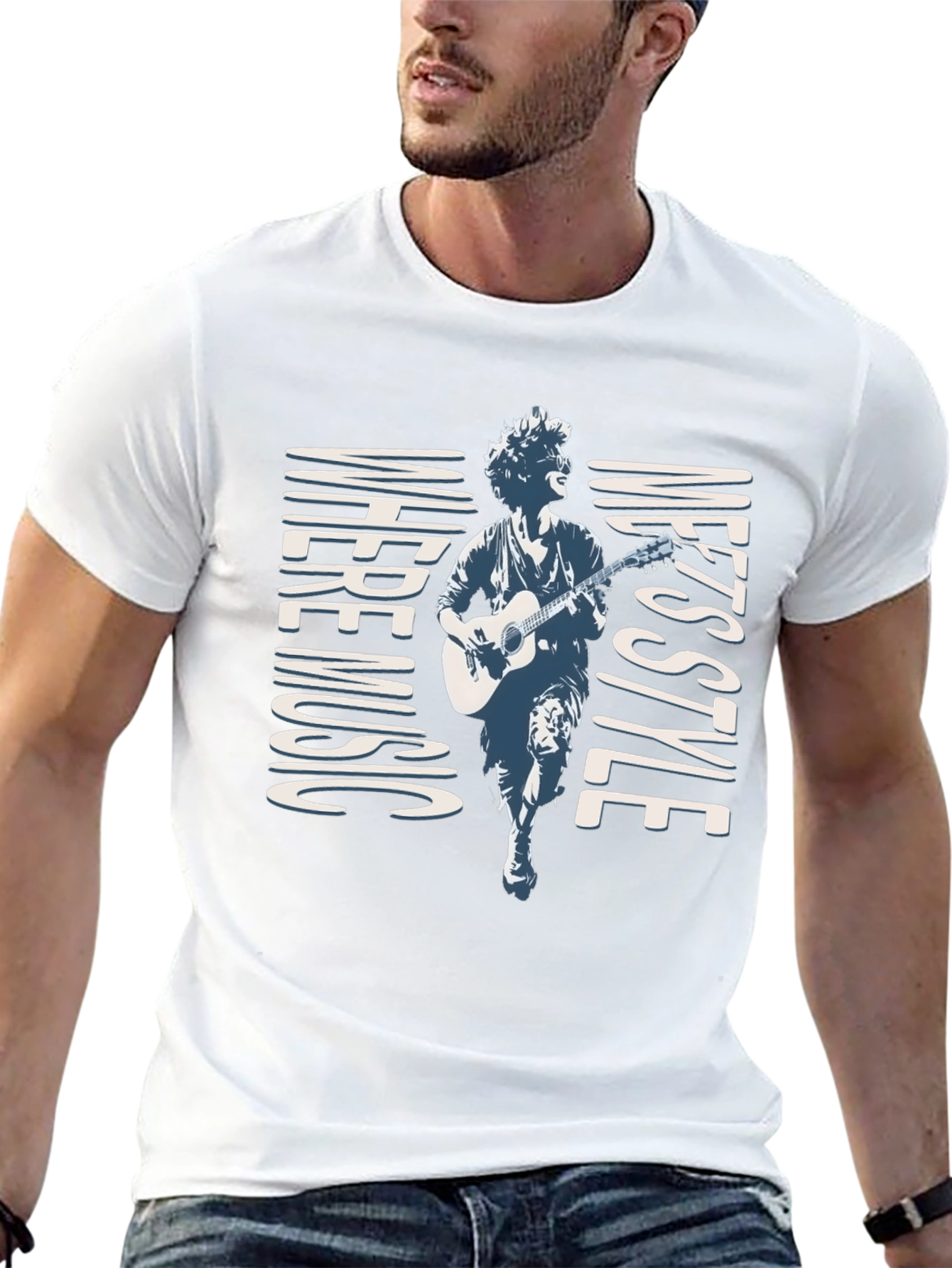 Where Music Meets Style Graphic T-Shirt