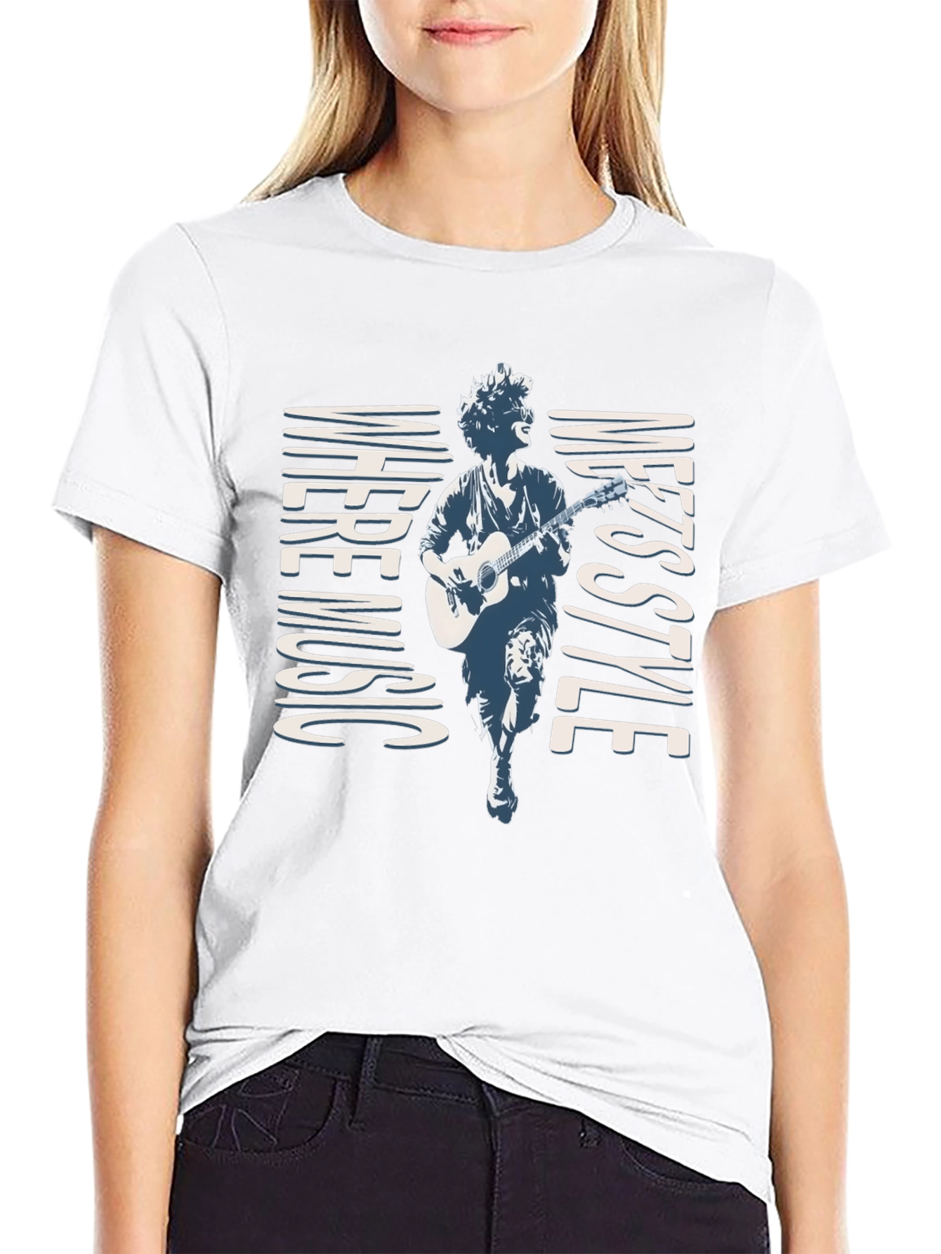 Where Music Meets Style Graphic T-Shirt