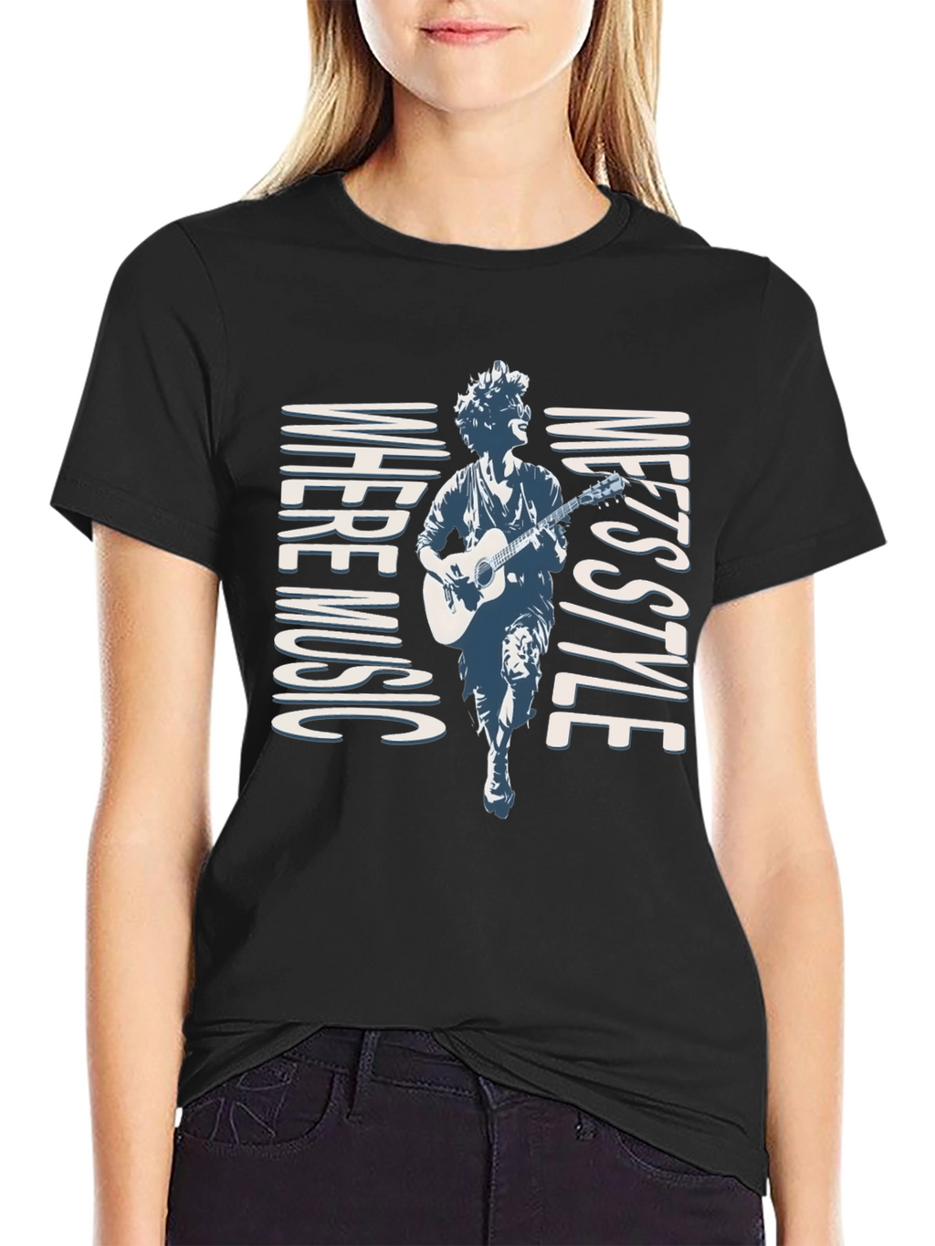 Where Music Meets Style Graphic T-Shirt