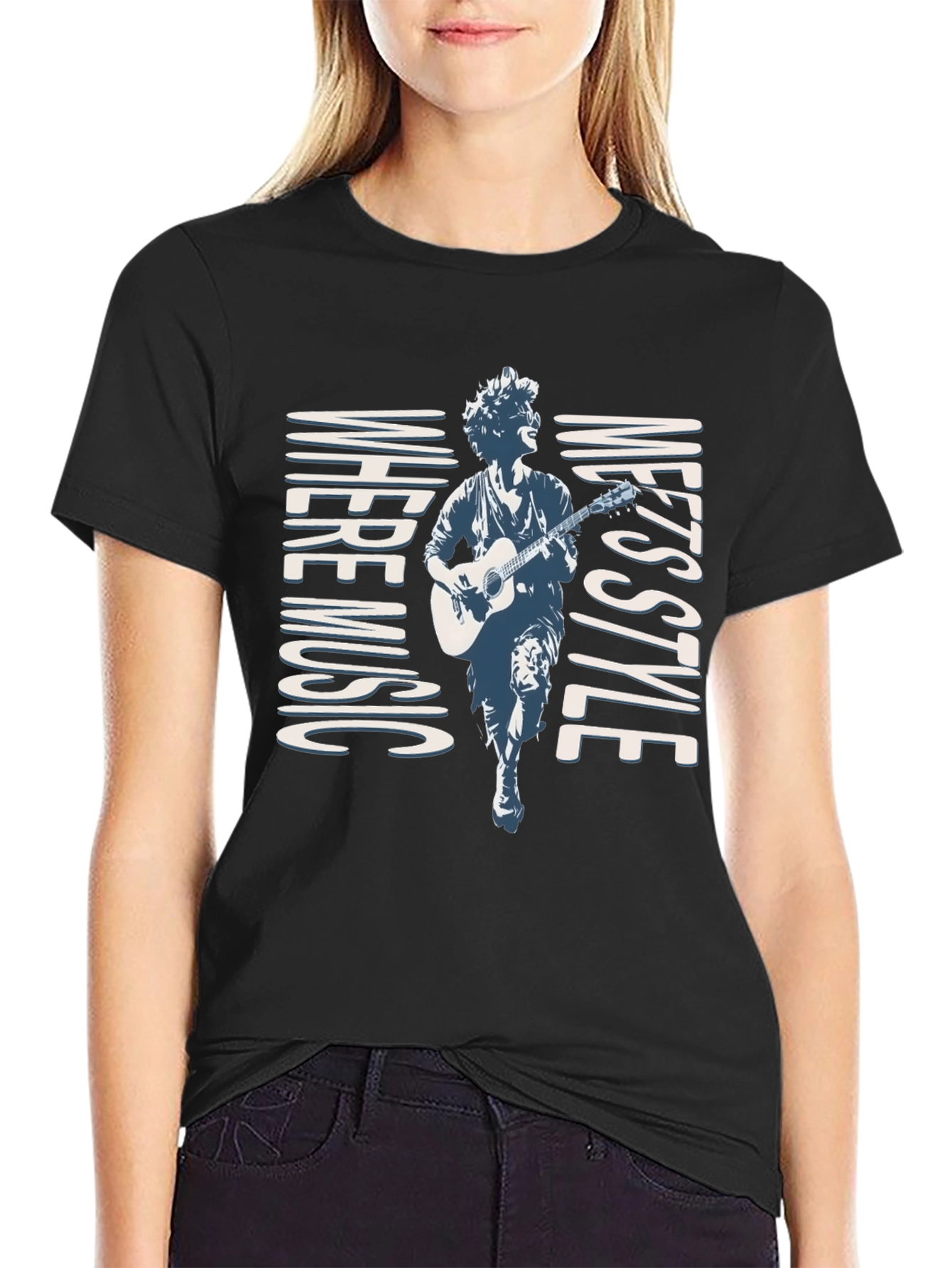 Where Music Meets Style Graphic T-Shirt