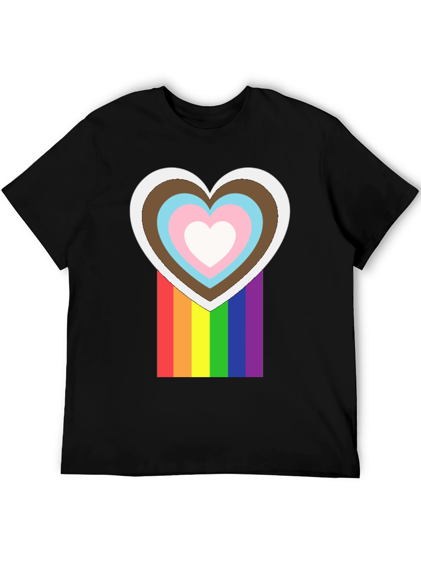 Pride Heart T-Shirt - Inclusive Love