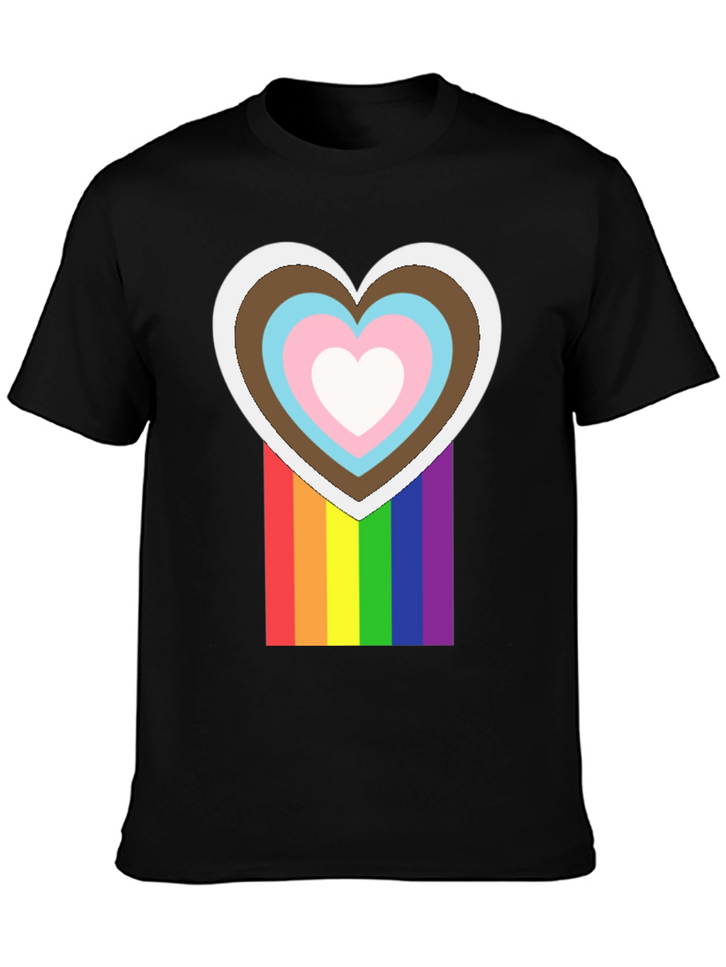 Pride Heart T-Shirt - Inclusive Love