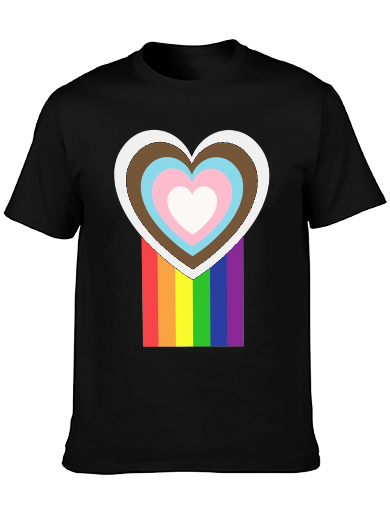 Pride Heart T-Shirt - Inclusive Love