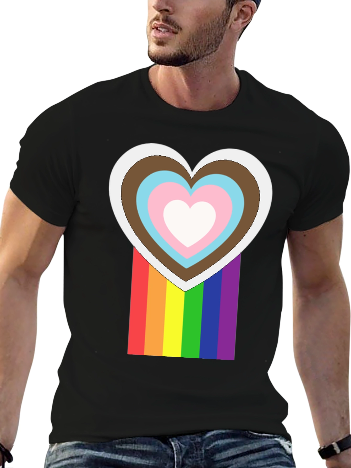 Pride Heart T-Shirt - Inclusive Love