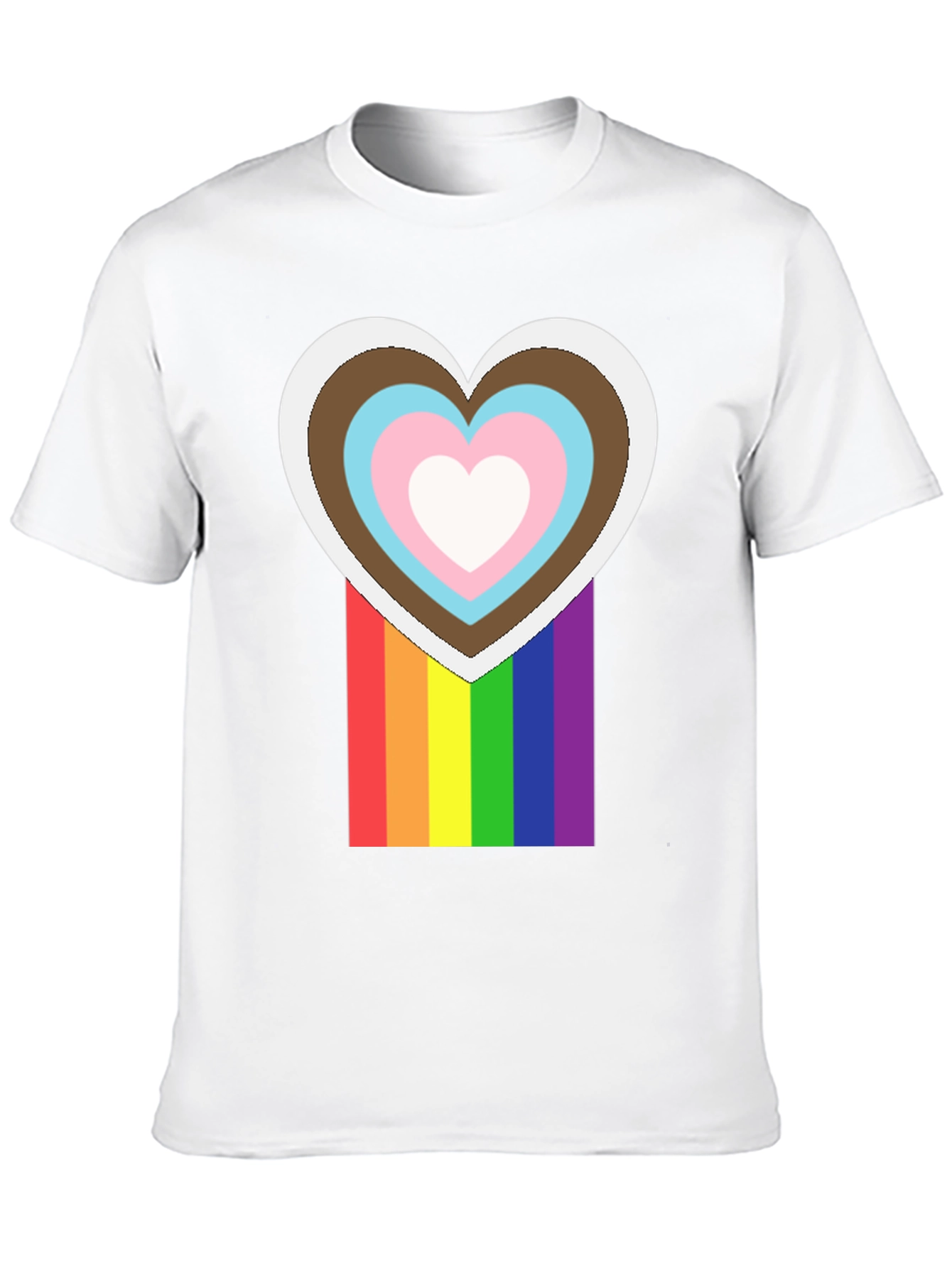 Pride Heart T-Shirt - Inclusive Love