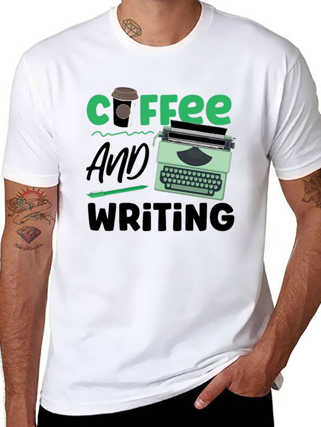Coffee and Writing T-Shirt