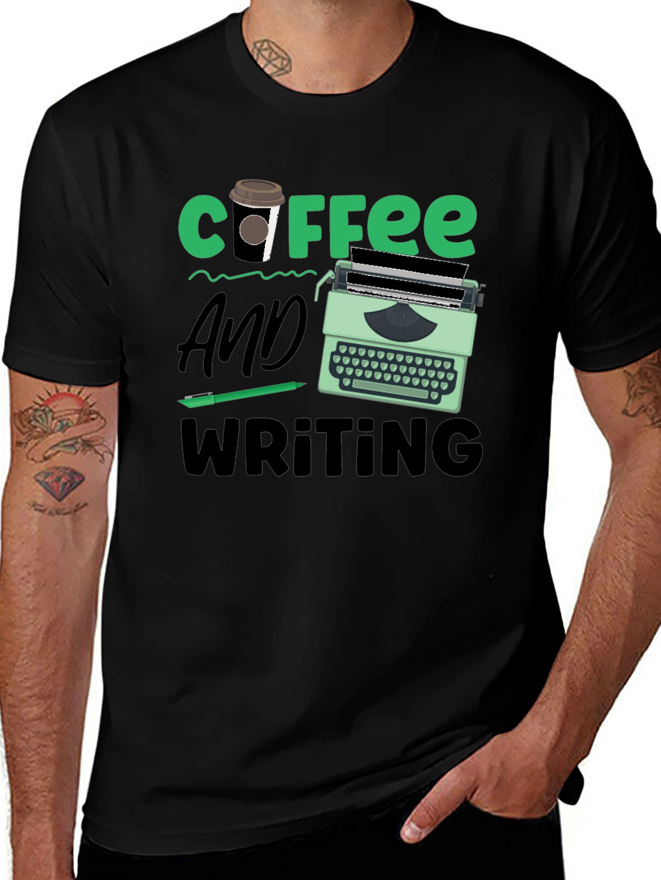 Coffee and Writing T-Shirt