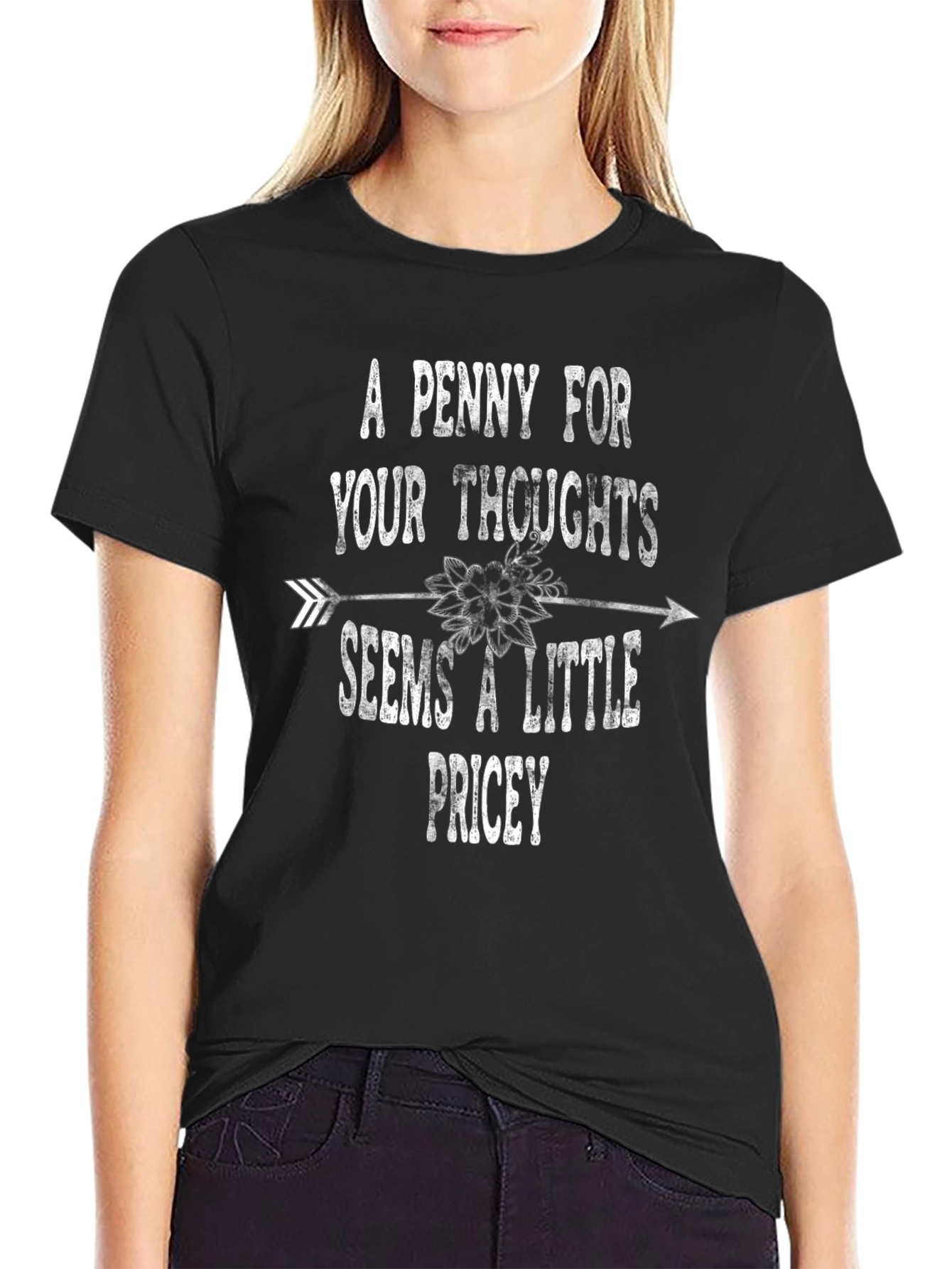 A Penny for Your Thoughts Funny T-Shirt