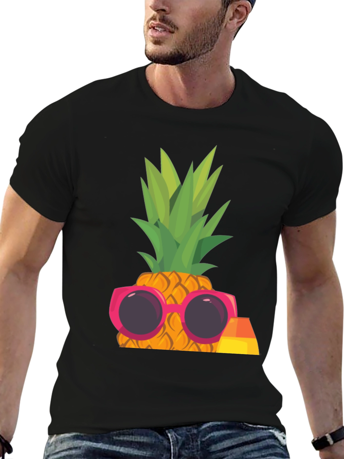 Cool Pineapple Graphic Tee