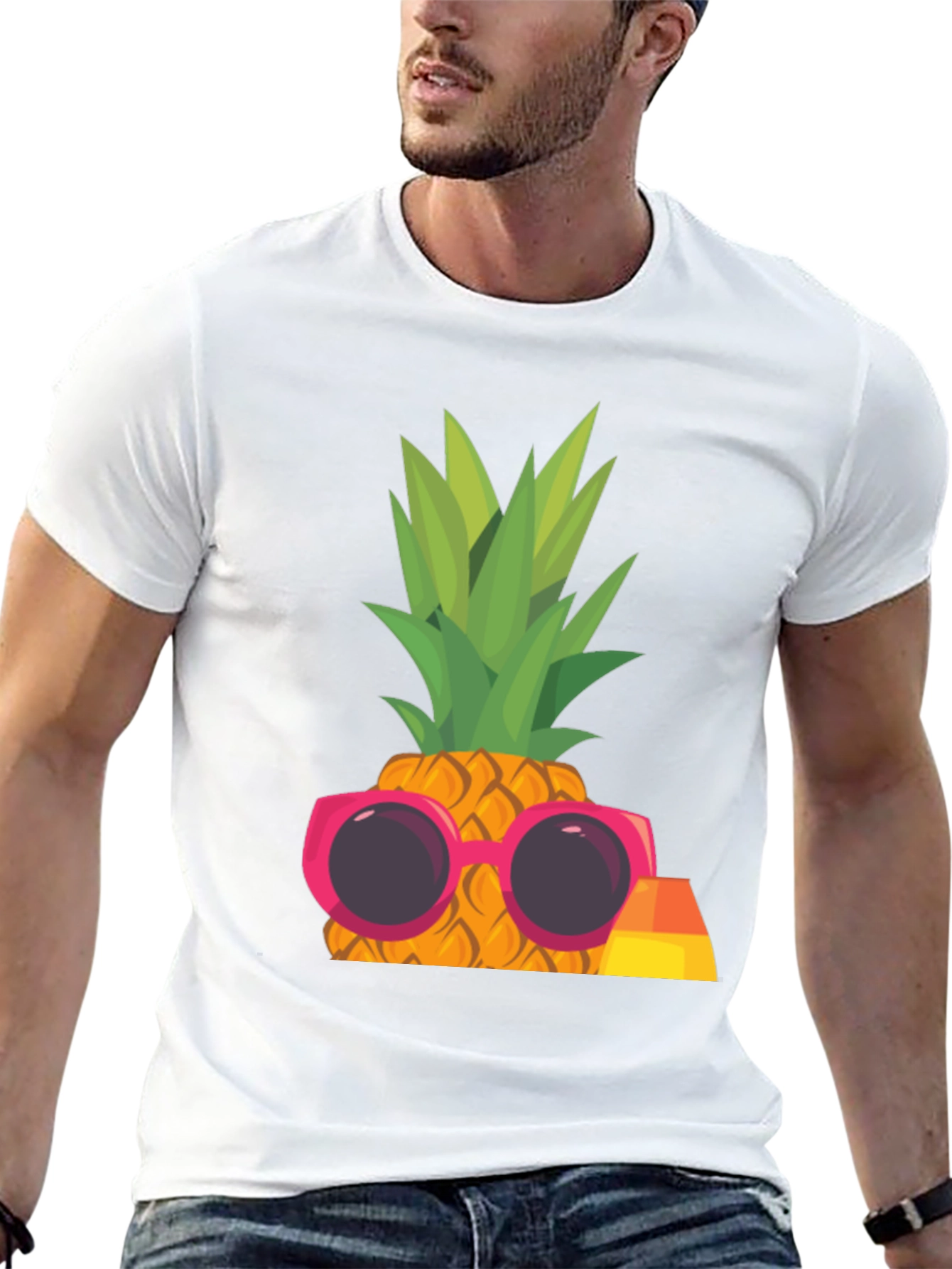 Cool Pineapple Graphic Tee