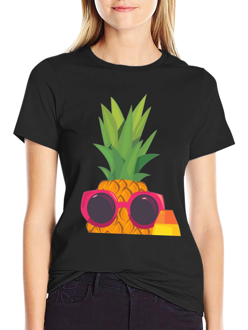 Cool Pineapple Graphic Tee
