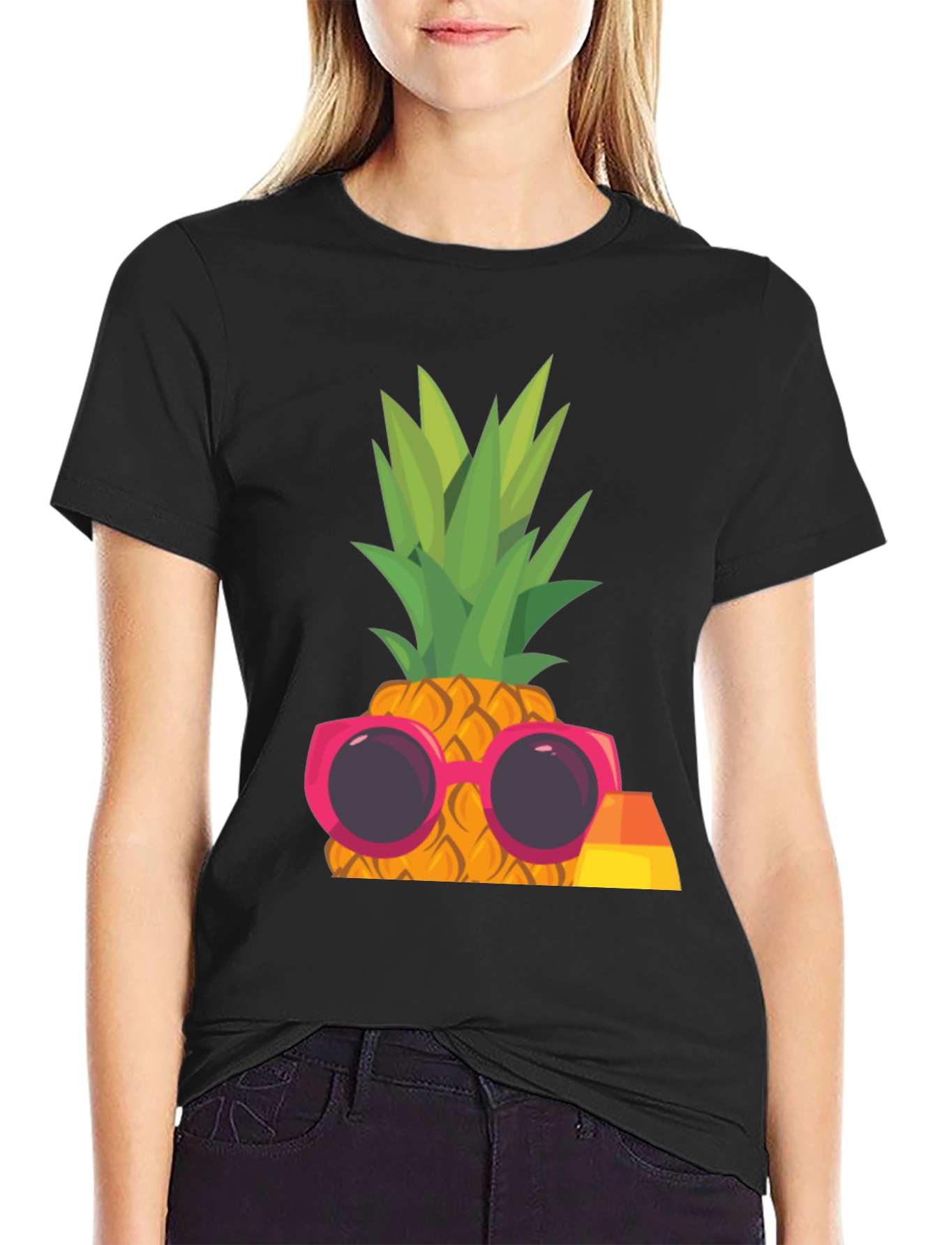 Cool Pineapple Graphic Tee