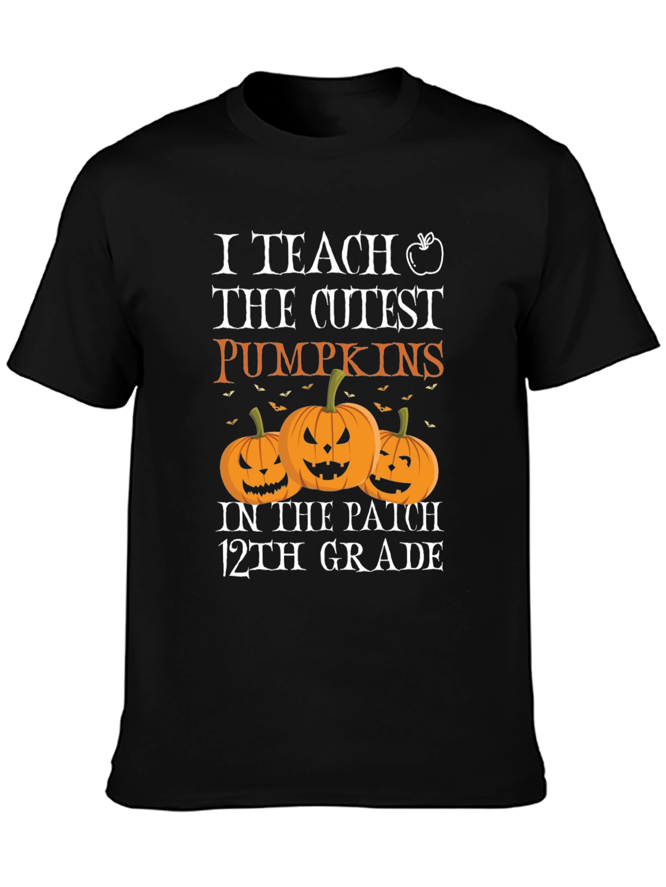 Cute Halloween Teacher T-Shirt: I Teach the Cutest Pumpkins