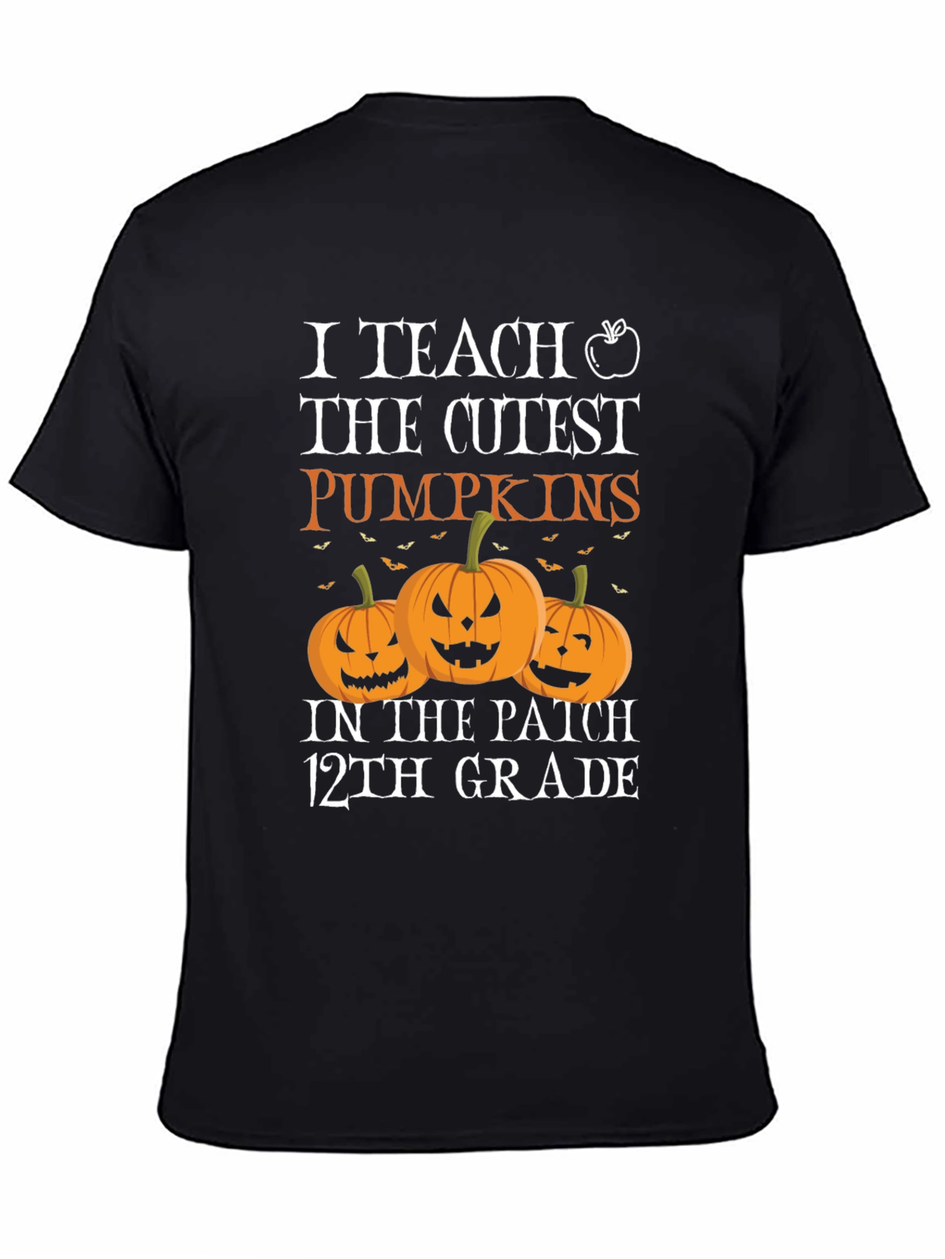 Cute Halloween Teacher T-Shirt: I Teach the Cutest Pumpkins