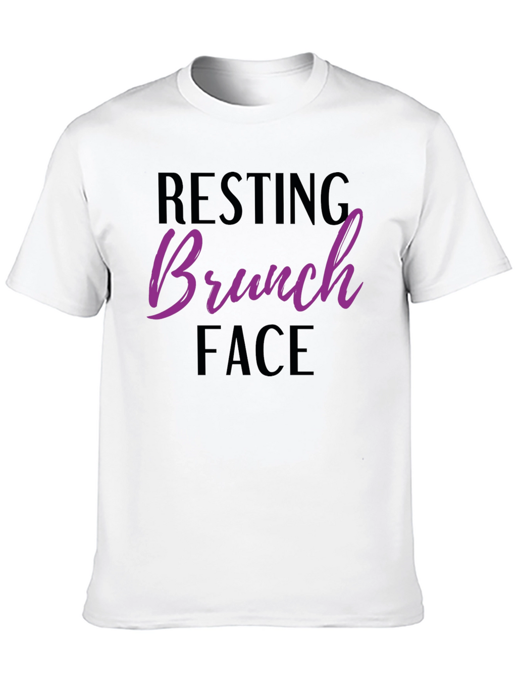 Resting Brunch Face T-Shirt Funny Weekend Tee