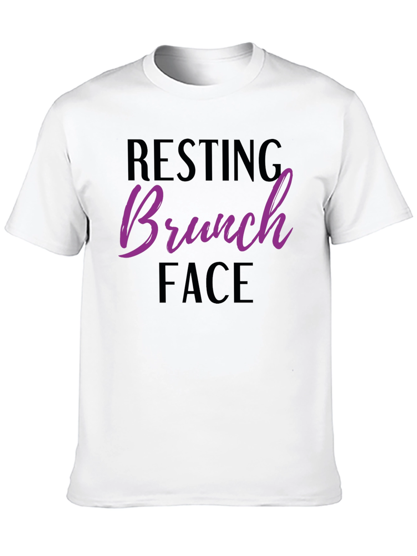 Resting Brunch Face T-Shirt Funny Weekend Tee